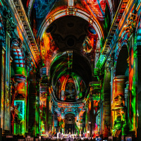 Paris Cœur de Lumières, le spectacle son et lumière à l'église Saint-Sulpice - les photos -  A7C4046