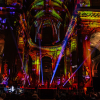 Paris Cœur de Lumières, le spectacle son et lumière à l'église Saint-Sulpice - les photos