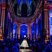 Paris Cœur de Lumières, le spectacle son et lumière à l'église Saint-Sulpice - les photos