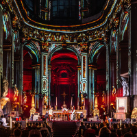 Paris Cœur de Lumières, le spectacle son et lumière à l'église Saint-Sulpice - les photos