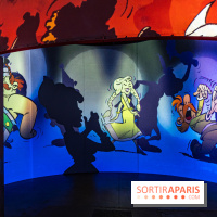 Exposition Astérix à l'Atelier des Lumières, le voyage immersif