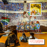 Exposition Astérix à l'Atelier des Lumières, le voyage immersif