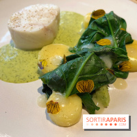 Aldehyde - Flétan, épinards, beurre blanc