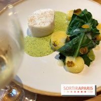 Aldehyde - Flétan, épinards, beurre blanc