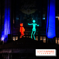 Inauguration des vitrines et décorations de Noël du BHV Marais 2024 avec Léna Mahfouf, Adriana Karembeu et Marc Lavoine -  A7C5948