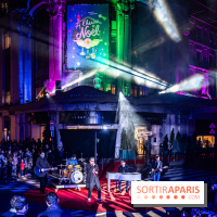 Inauguration des vitrines et décorations de Noël du BHV Marais 2024 avec Léna Mahfouf, Adriana Karembeu et Marc Lavoine -  A7C6086