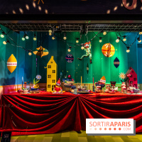 Inauguration des vitrines et décorations de Noël du BHV Marais 2024 avec Léna Mahfouf, Adriana Karembeu et Marc Lavoine -  A7C6164