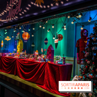 Inauguration des vitrines et décorations de Noël du BHV Marais 2024 avec Léna Mahfouf, Adriana Karembeu et Marc Lavoine -  A7C6167