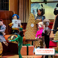 Les vitrines de Noël 2024 du Printemps Haussmann avec Juliette Binoche - image00017