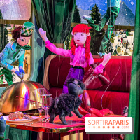 Les vitrines de Noël 2024 du Printemps Haussmann avec Juliette Binoche - image00025