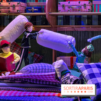 Les vitrines de Noël 2024 du Printemps Haussmann avec Juliette Binoche - image00039