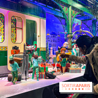 Les vitrines de Noël 2024 du Printemps Haussmann avec Juliette Binoche - image00044