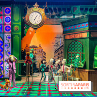 Les vitrines de Noël 2024 du Printemps Haussmann avec Juliette Binoche - image00001