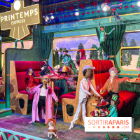Les vitrines de Noël 2024 du Printemps Haussmann avec Juliette Binoche - image00020
