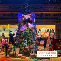 Les vitrines de Noël 2024 du Printemps Haussmann avec Juliette Binoche - image00003
