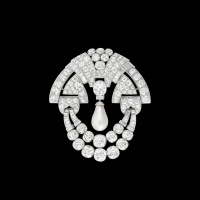 Une exposition de bijoux gratuite : rendez-vous sur les Grands Boulevards à L’École des Arts Joailliers Paris - 65. Van Cleef & Arpels, Broche, vers 1930   Collection Van Cleef & Arpels