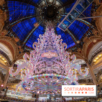 Le sapin de Noël des Galeries Lafayette 2024