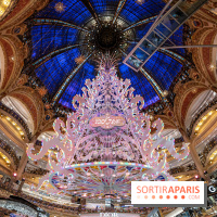 Le sapin de Noël des Galeries Lafayette 2024 - Panorama