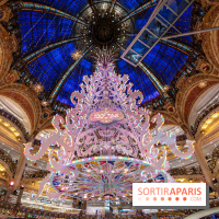Le sapin de Noël des Galeries Lafayette 2024
