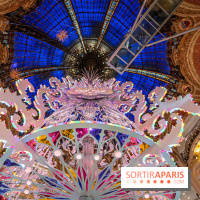 Le sapin de Noël des Galeries Lafayette 2024