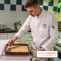 Cours de cuisine au Ritz : la bûche de Noël 2024 -  A7C6227