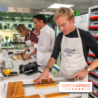 Cours de cuisine au Ritz : la bûche de Noël 2024