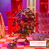 Les vitrines de Noël 2024 des Galeries Lafayette Haussmann avec Vianney et Kevin Germanier - image00004