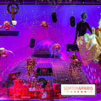 Les vitrines de Noël 2024 des Galeries Lafayette Haussmann avec Vianney et Kevin Germanier - image00033