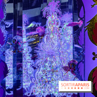 Les vitrines de Noël 2024 des Galeries Lafayette Haussmann avec Vianney et Kevin Germanier