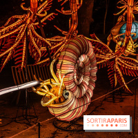 Jurassique en voir d'illumination, le parcours de lumières du jardin d'acclimatation 2024, les photos  -  A7C6989