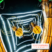 Jurassique en voir d'illumination, le parcours de lumières du jardin d'acclimatation 2024, les photos  -  A7C7094