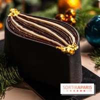 Les bûches de Noël de Jeffrey Cagnes 2024 - photos -  Vaniglia : Bûche Signature
