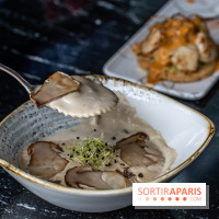 Bo Ranch, le restaurant - bar, site événementiel et lieu de compétition de Reining -  Ravioles aux cèpes