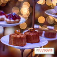 Le sublime tea time de Noël du Lutetia 2024 par Nicolas Guercio - les photos  -  Pain d'épices flocon