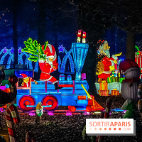 L'Odyssée Lumineuse 2024, le parcours de lumières au Parc Floral - les photos - Père Noël