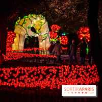L'Odyssée Lumineuse 2024, le parcours de lumières au Parc Floral - les photos -  amour - roses
