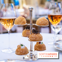 Le tea time Impérial de Noël du Ritz Paris, l'expérience exceptionnelle - les photos -  gougères