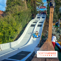 Noël au Parc Astérix 2024 - nos photos - glissade d'Obélix