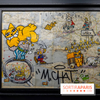 M. Chat, nos photos de son expo à la Galerie Brugier-Rigail