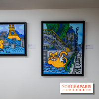 M. Chat, nos photos de son expo à la Galerie Brugier-Rigail