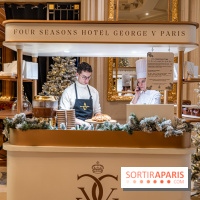 Le salon de thé de Noël du George V pour une pause gourmande - les photos  -  Christmas Corner