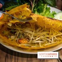 Pho Bom, le restaurant vietnamien, temple du pho et des nouilles Paris 13e -   banh xeo