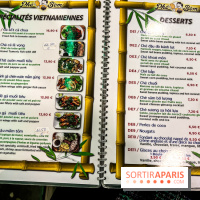 Pho Bom, le restaurant vietnamien, temple du pho et des nouilles Paris 13e -carte - menu - tarifs - prix