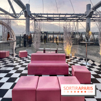 Bulle de rêves : la terrasse d'hiver du restaurant George au sommet du Centre Pompidou