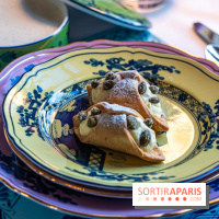 Café Ginori à Paris - tea time et apéritivo Place Vendôme - cannolo