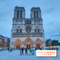 Notre-Dame de Paris - visuels - nuit