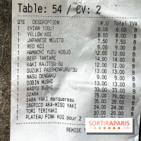 Pink Koï Paris - restaurant japonais - Note 