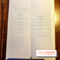 Pink Koï Paris - restaurant japonais - carte - menu