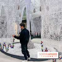 Le La Serpent, l'exposition gratuite, monumentale et immersive d'Ernesto Neto au Bon Marché Rive Gauche