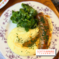 Bistrot Darsy - Saucisse au couteau purée